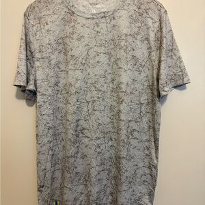 Chubbies Gray Short Sleeve Tee with Textured Design